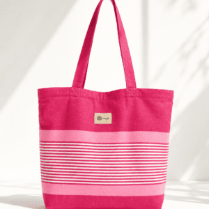 bolso bÁsico marela bolso grande de algodÓn hecho a mano bolso fouta rosa medio