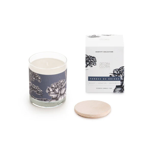 VELA AROMÁTICA TARDES DE BRISAS, FRAGANCIA MARINA 220 G