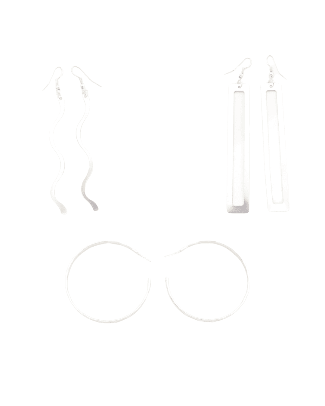 Pendientes Marea – básicos elegantes, irregulares y llenos de estilo XL - Imagen 2