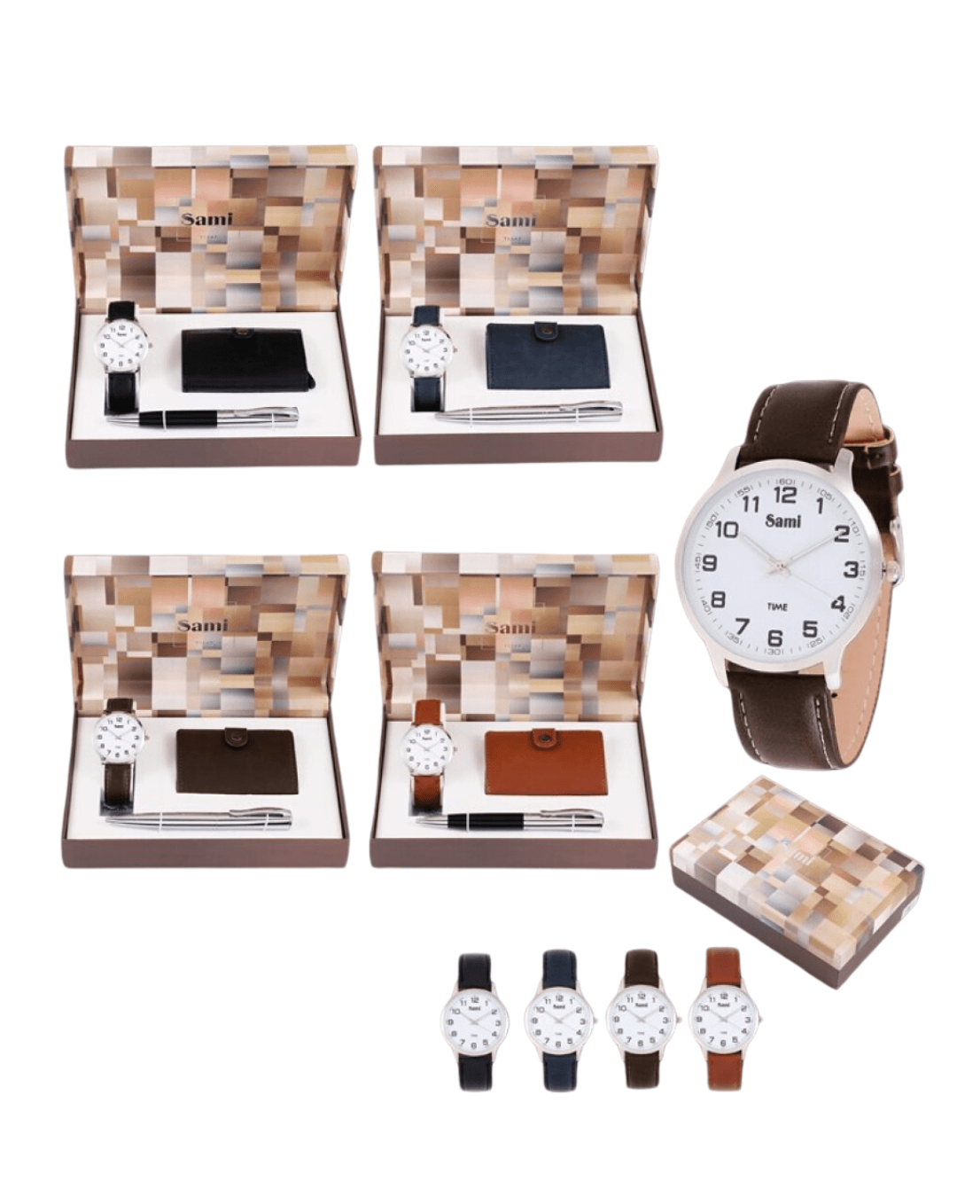 SET RELOJ CARTERA Y BOLIGRAFO SAMI