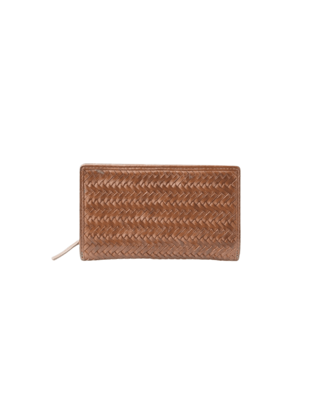 billetero biba de piel bovina lavada trenzada colores variados camel