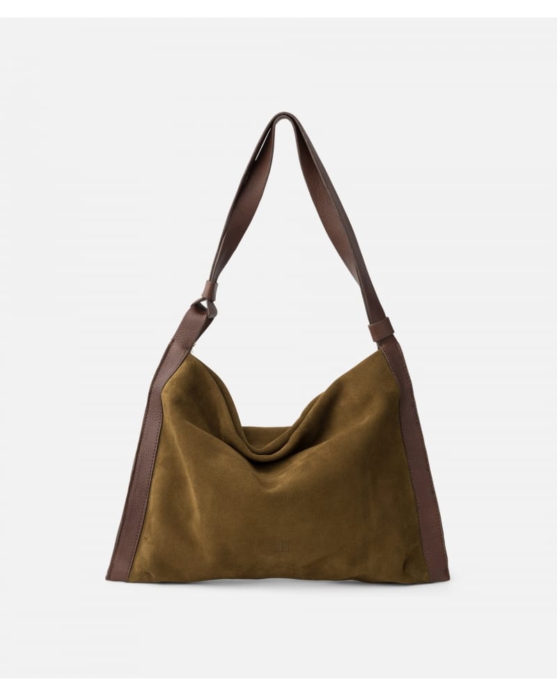 BOLSO HOBO BIBA SERRAJE HIDROFUGADO PIEL BOBINA - Imagen 2