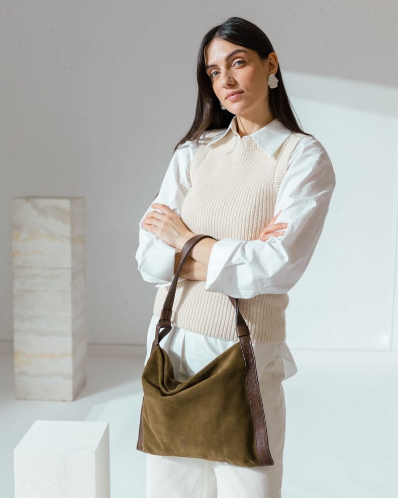 BOLSO HOBO BIBA SERRAJE HIDROFUGADO PIEL BOBINA