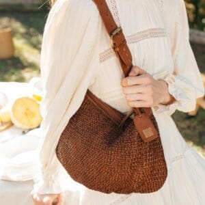BOLSO BIBA HOBO DE PIEL BOVINA LAVADA