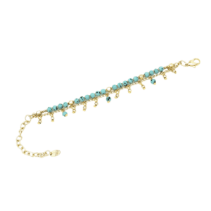 pulsera “tamarÁn” turquesa – colecciÓn raÍces