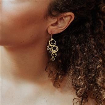 pendientes adele – baño de oro y baño de plata ras®