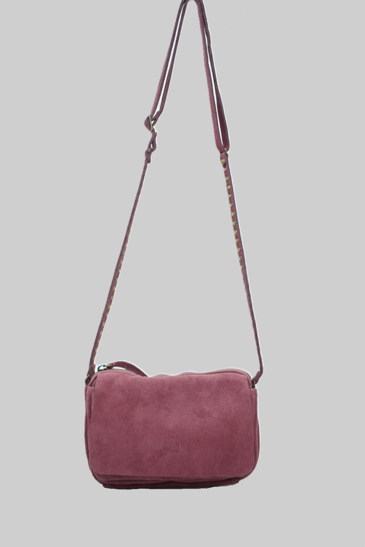 bolso bandolera de serraje hidrofugado