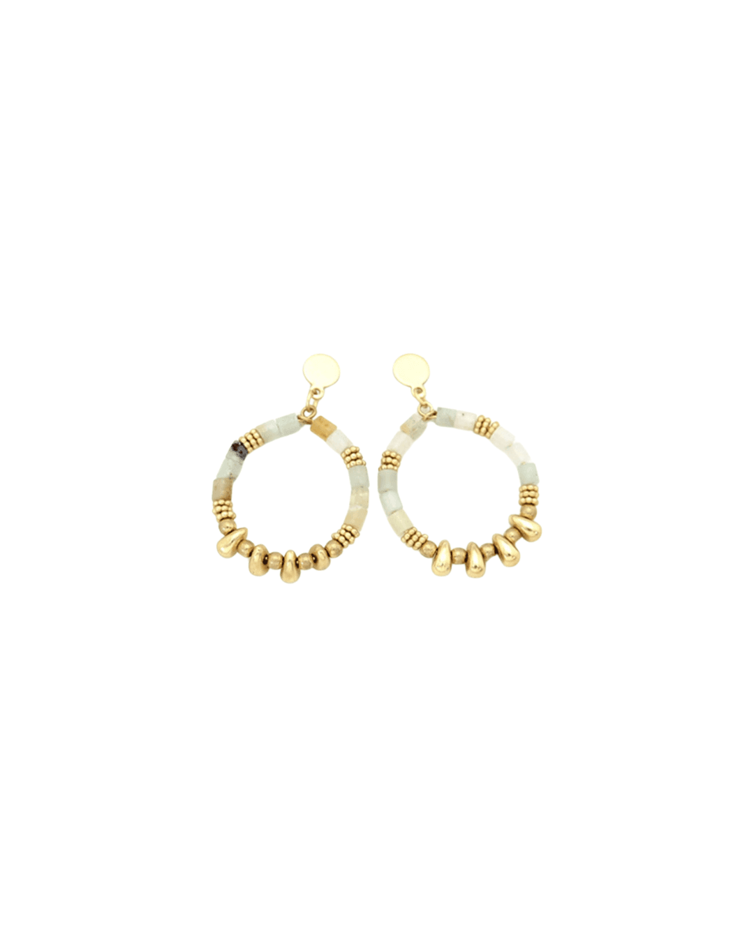 pendientes dunas · colecciÓn raÍces dorado