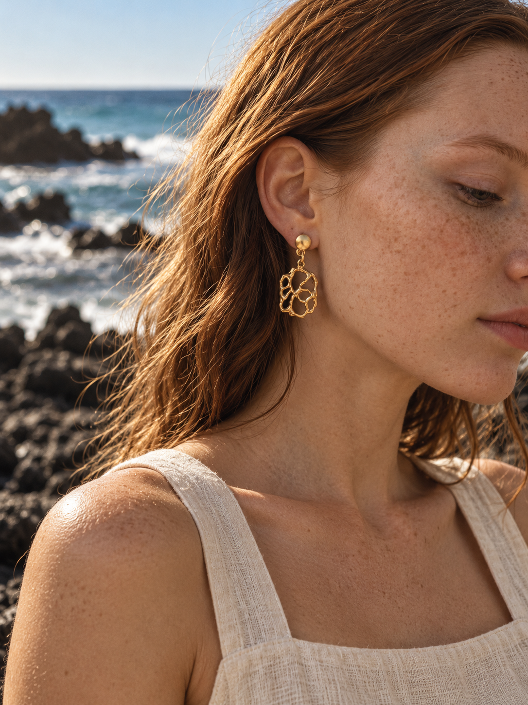 pendientes fajana | colección atlÁntica