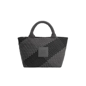 bolso slow living gris de verb to do – neopreno trenzado